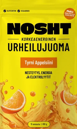 Nosht Korkeaenerginen Urheilujuoma Tyrni & Appelsiini