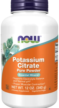 Now Foods Potassium Citrate Powder