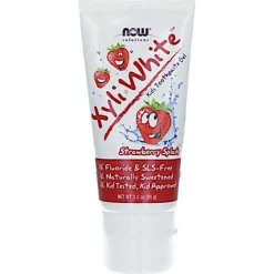 Now Foods XyliWhite Hammastahna Strawberry Splash