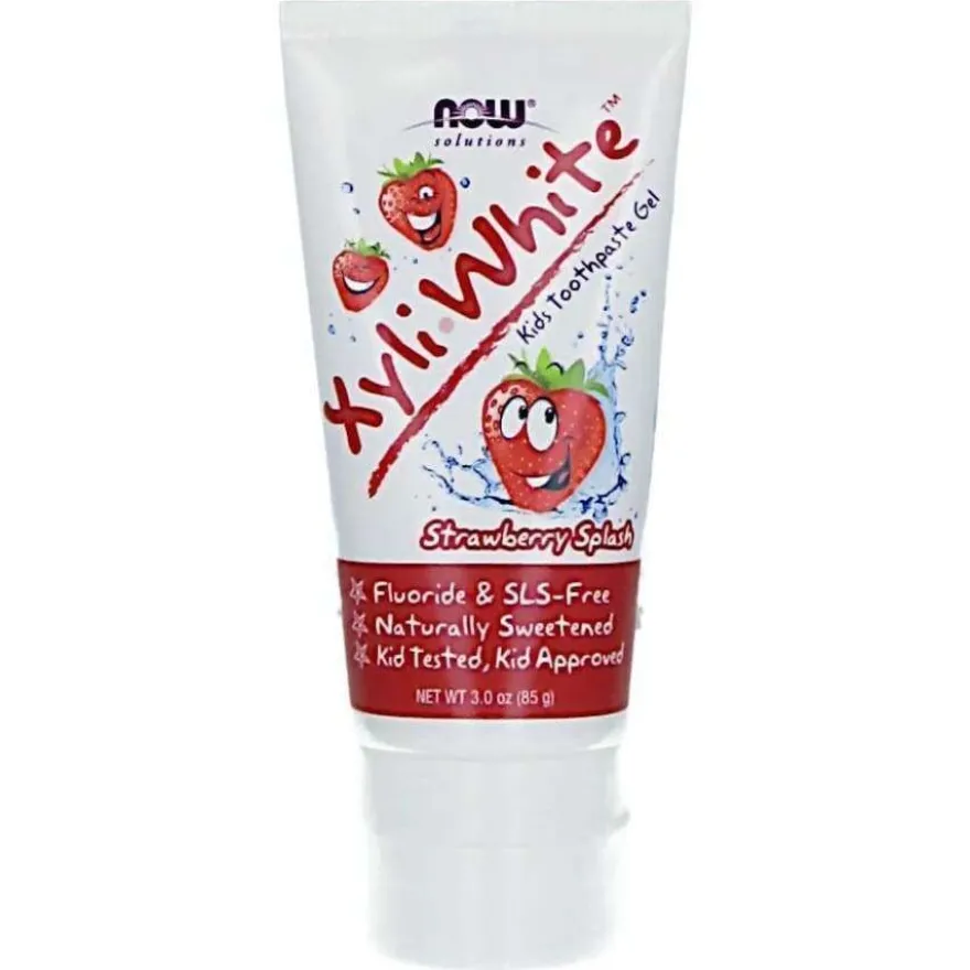 Now Foods XyliWhite Hammastahna Strawberry Splash