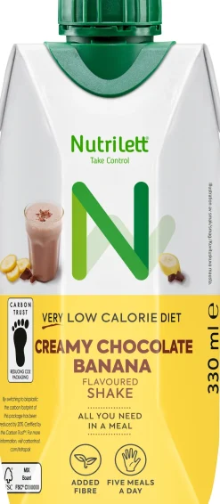 Nutrilett VLCD Creamy Chocolate Banana 12-pack