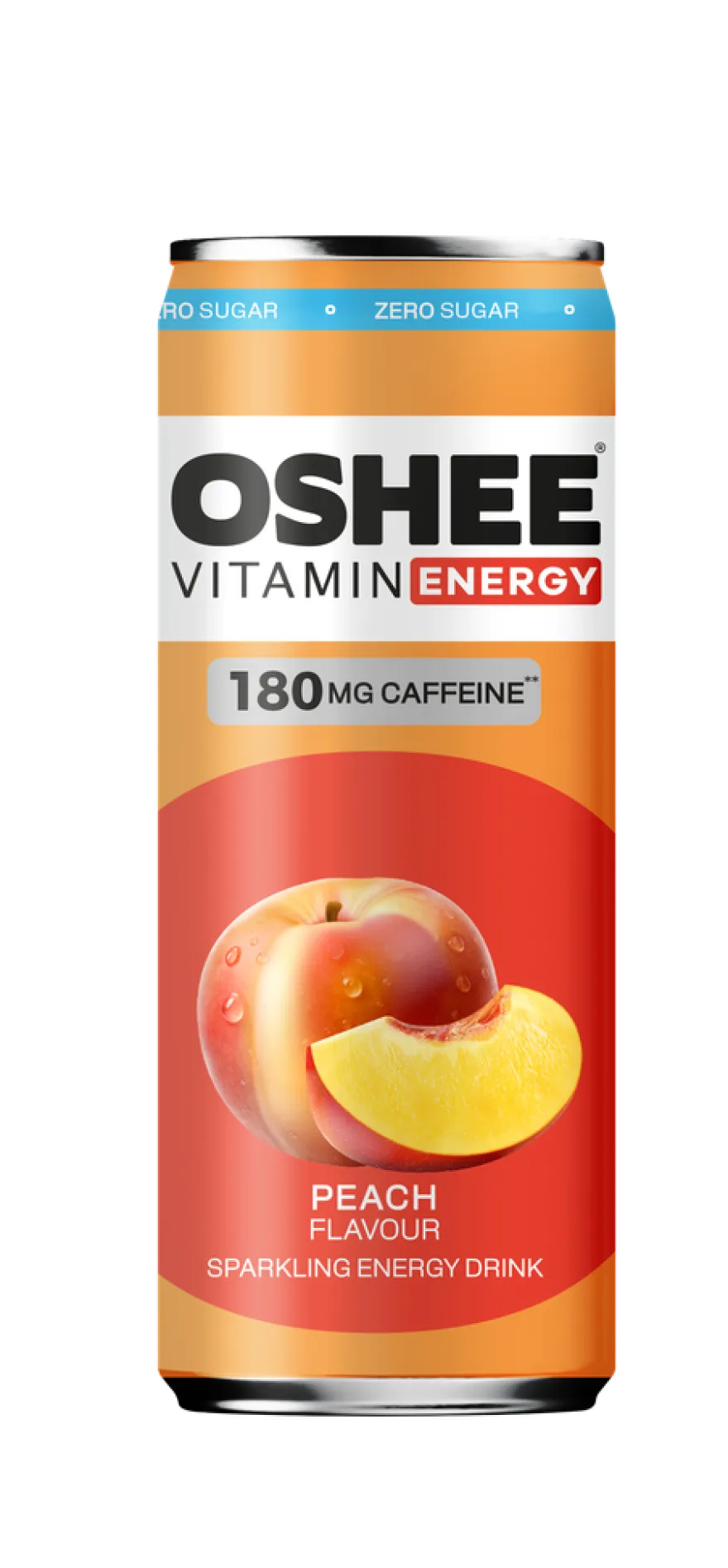 OSHEE Energy Drink Peach Zero