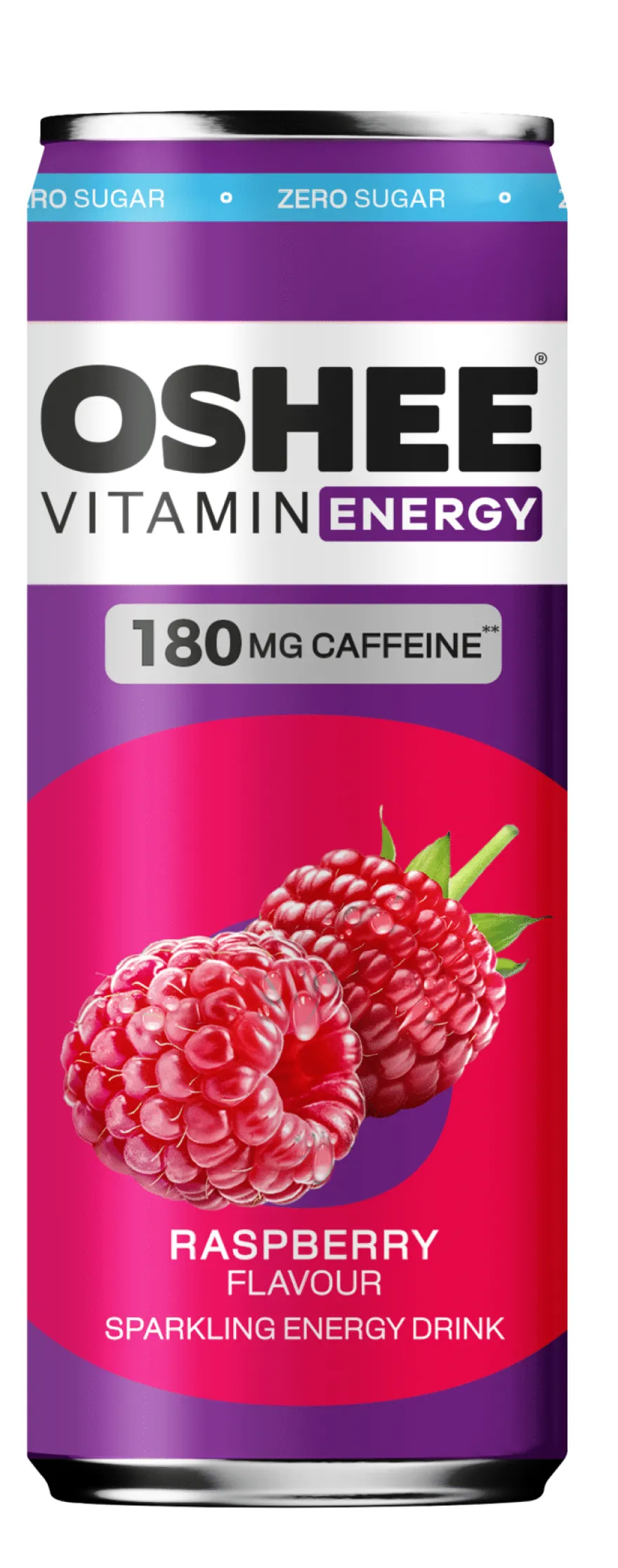 OSHEE Energy Drink Raspberry Zero