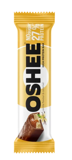 OSHEE Protein Bar Vanilla & Caramel (Parasta ennen 23.10.2026)