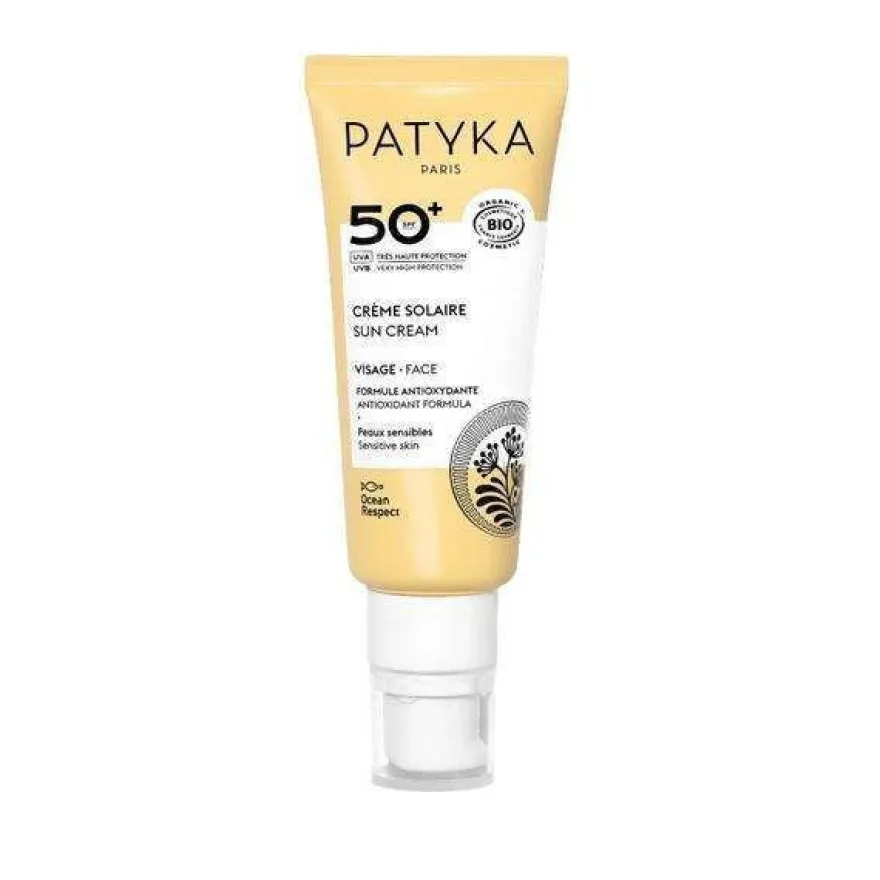 Patyka Face Sun Cream SPF50+ Aurinkovoide kasvoille