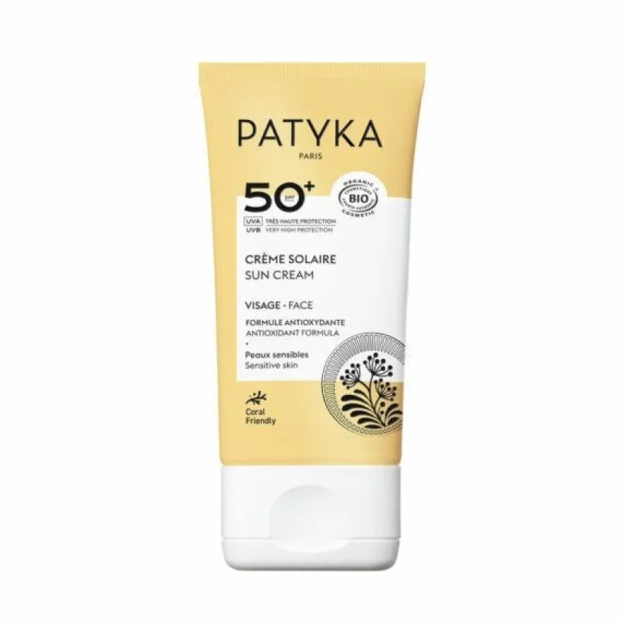 Patyka Face Sun Cream SPF50+ Aurinkovoide kasvoille