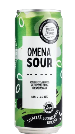 Poikain Parhaat SOUR Omena Limonaadi (Parasta ennen 06.09.2026)