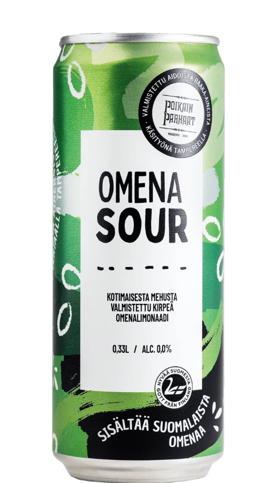 Poikain Parhaat SOUR Omena Limonaadi (Parasta ennen 06.09.2026)