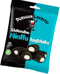 Porvoon Lakritsi Gluteeniton Minttulaku