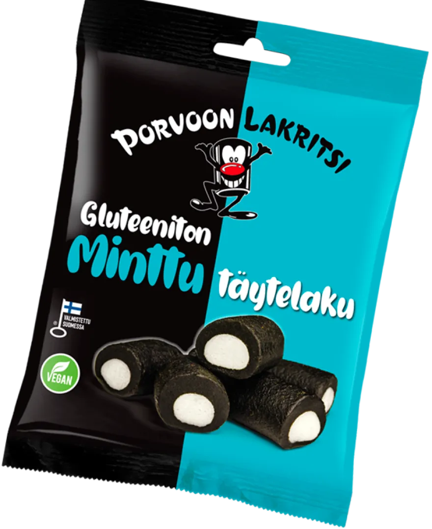 Porvoon Lakritsi Gluteeniton Minttulaku