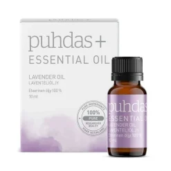 Puhdas Aroma Diffuser & Eteerinen Laventeliöljy Lahjapakkaus