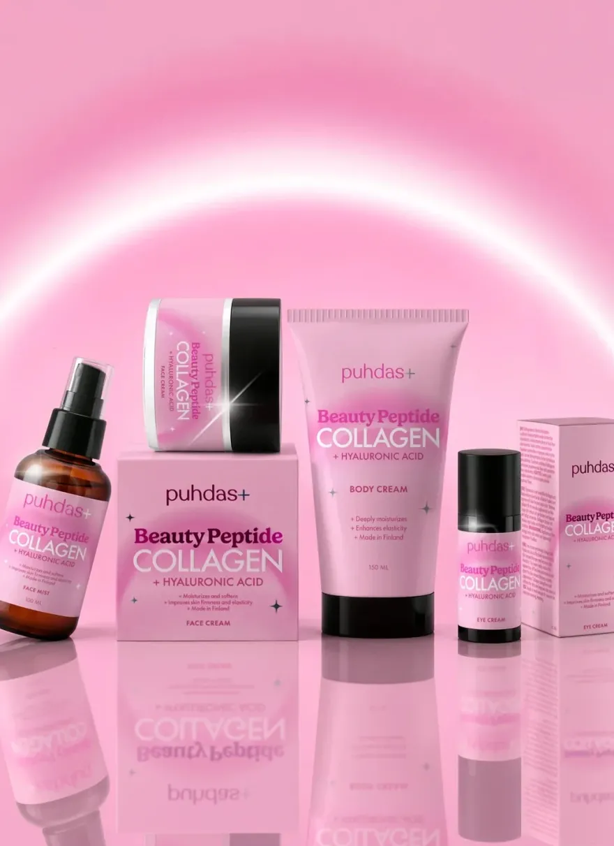 Puhdas+ Beauty Peptide Collagen & Hyaluronic Acid Body Cream