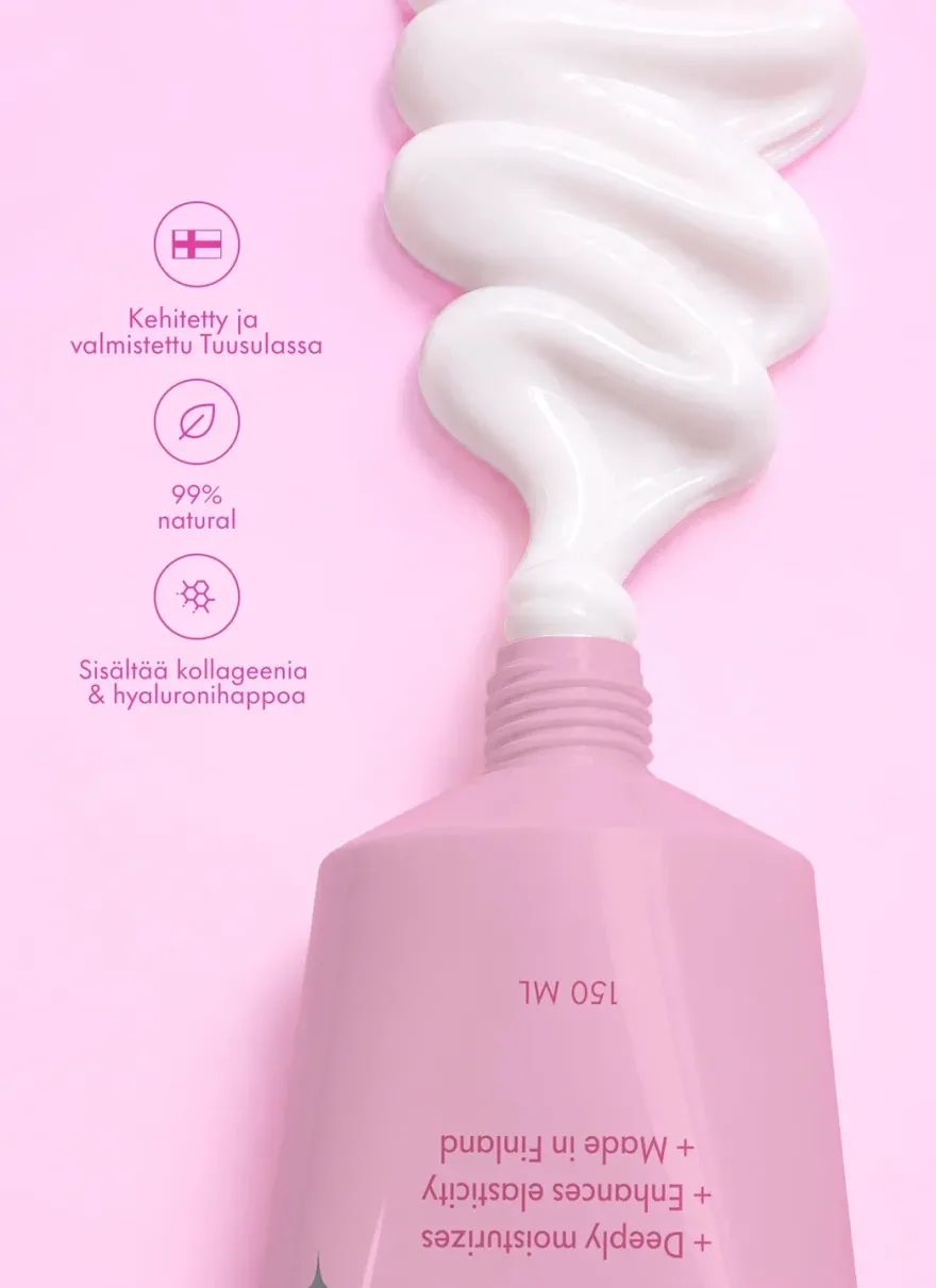 Puhdas+ Beauty Peptide Collagen & Hyaluronic Acid Body Cream