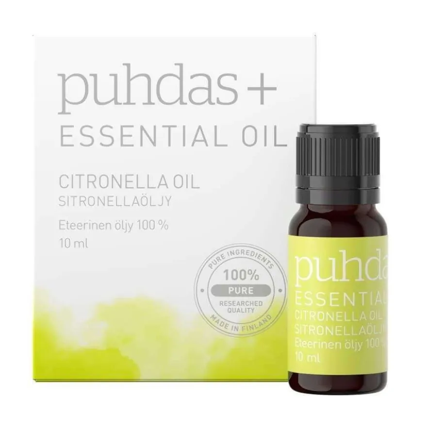 Puhdas+ Eteerinen Citronellaöljy