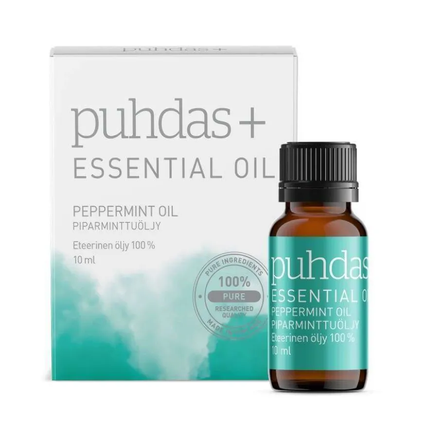Puhdas+ Eteerinen Piparminttuöljy