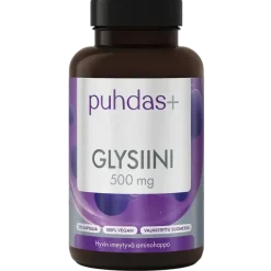 Puhdas+ Glysiini 500 mg