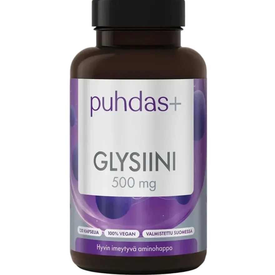 Puhdas+ Glysiini 500 mg