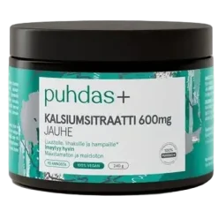 Puhdas+ Kalsiumsitraatti 600 mg
