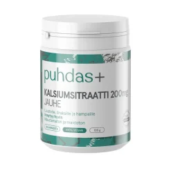 Puhdas+ Kalsiumsitraatti 200 mg