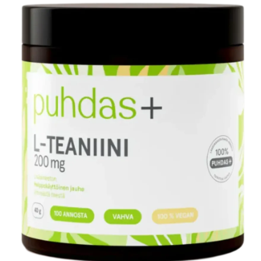Puhdas+ L-Teaniini 200 mg