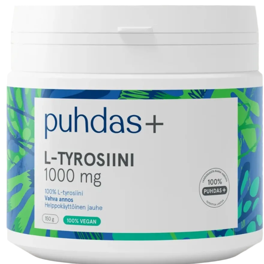 Puhdas+ L-Tyrosiini 1000 mg