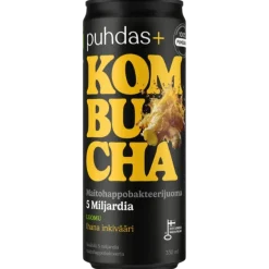 Puhdas+ Luomu Kombucha Ihana Inkivääri