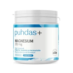 Puhdas+ Magnesiumjauhe 250 mg