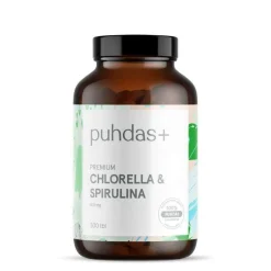 Puhdas+ Premium Chlorella & Spirulina