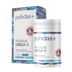 Puhdas+ Premium Omega-3 -kapselit