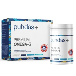 Puhdas+ Premium Omega-3 -kapselit