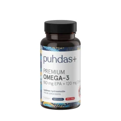 Puhdas+ Premium Omega-3 180 mg EPA + 120 mg DHA