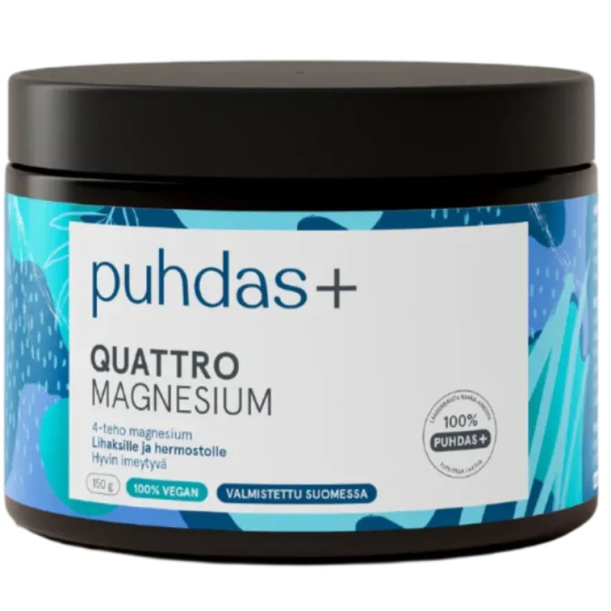 Puhdas+ Quattro Magnesiumjauhe