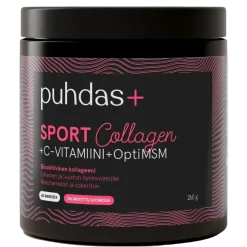 Puhdas+ Sport Collagen & C-vitamiini & OptiMSM