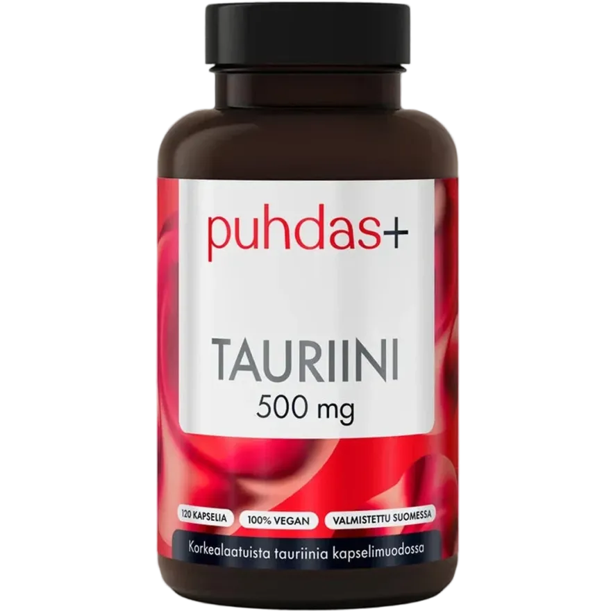 Puhdas+ Tauriini 500 mg