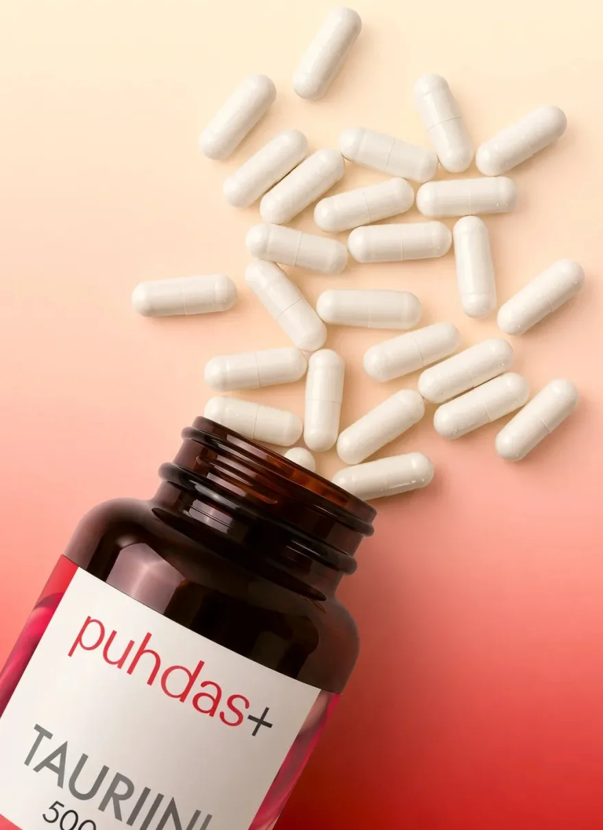 Puhdas+ Tauriini 500 mg