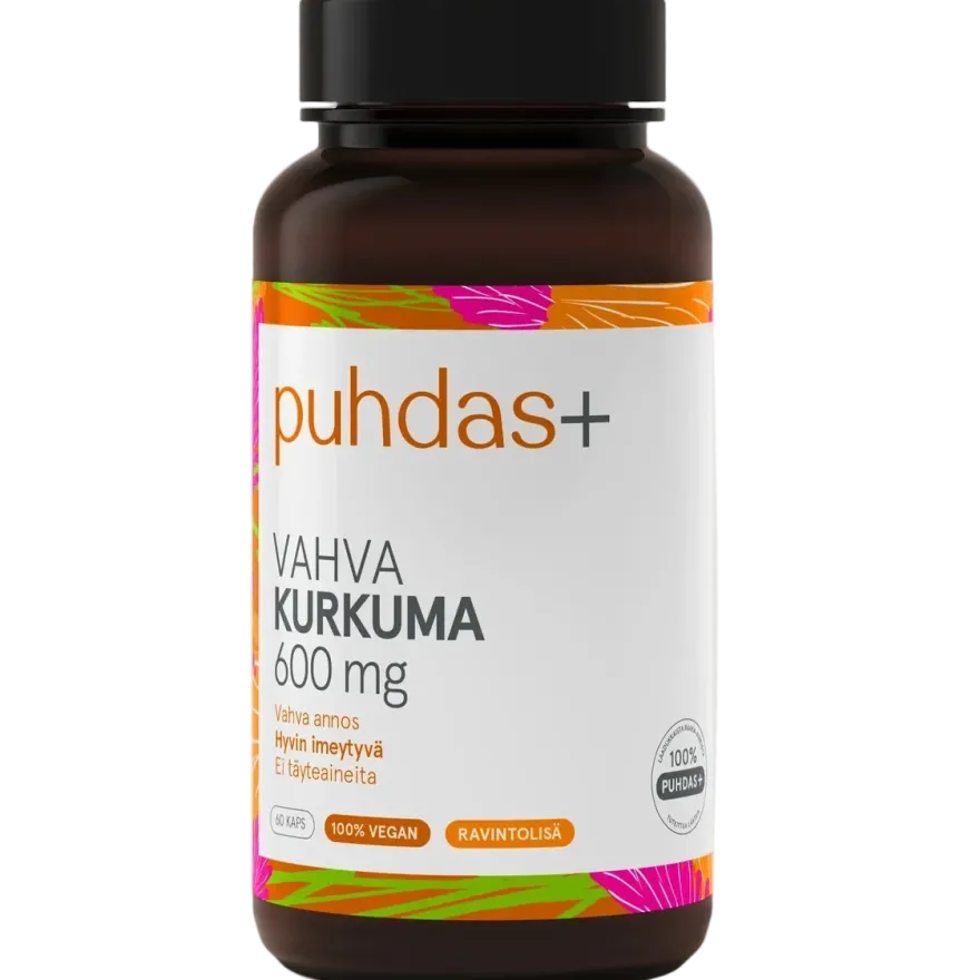 Puhdas+ Vahva Kurkuma 600 mg