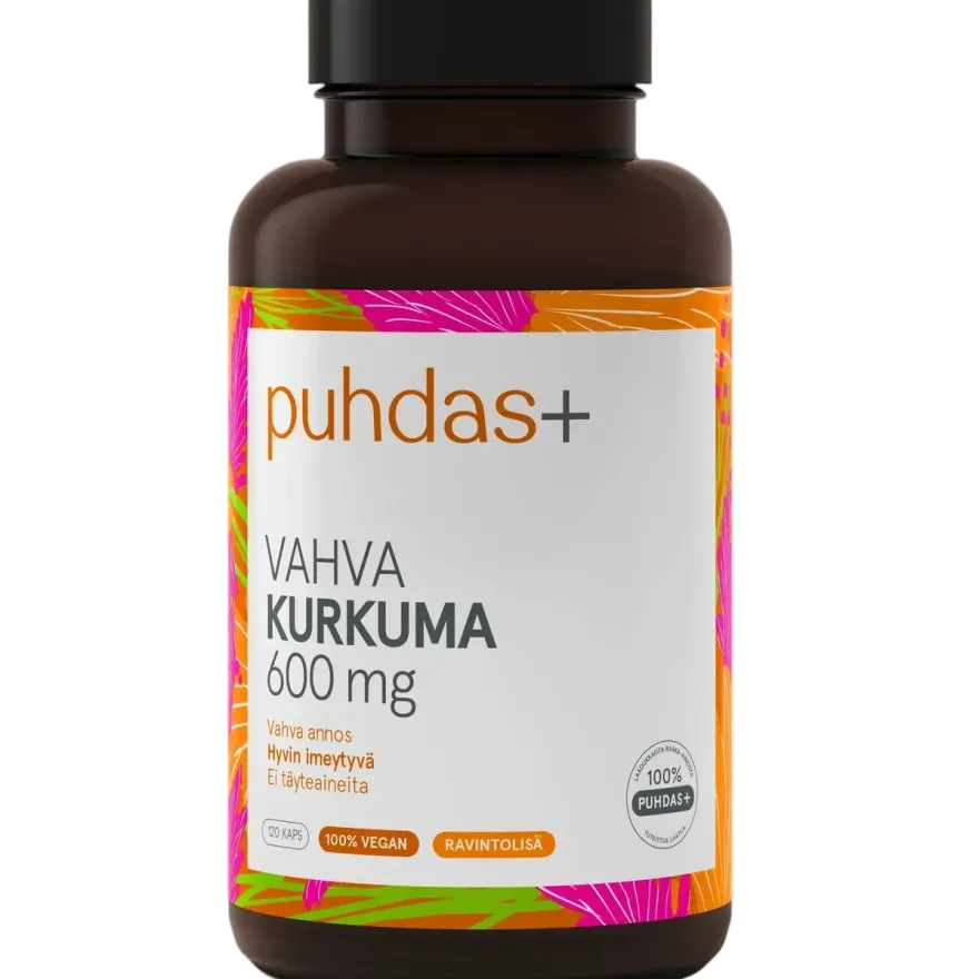 Puhdas+ Vahva Kurkuma 600 mg