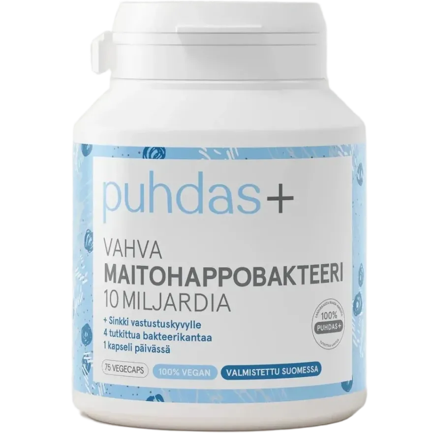 Puhdas+ Vahva Maitohappobakteeri 10 miljardia