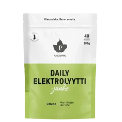 Puhdistamo Daily Elektrolyyttijauhe Omena