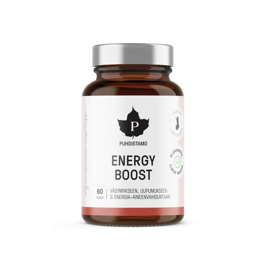 Puhdistamo EnergyBoost (Parasta ennen 25.11.2026)