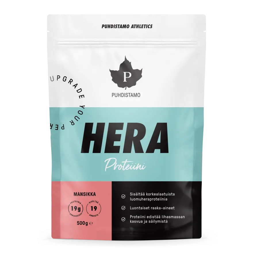 Puhdistamo Heraproteiini Mansikka