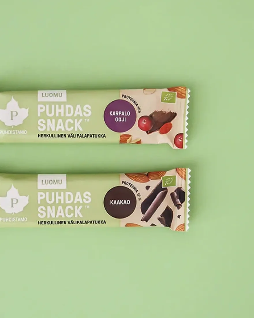 Puhdistamo Luomu Snack Kaakao