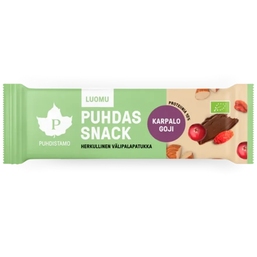 Puhdistamo Luomu Snack Marjainen
