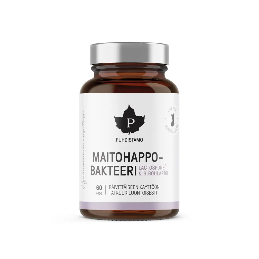 Puhdistamo Maitohappobakteeri + Boulardii