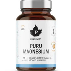 Puhdistamo Puru Magnesium (Parasta ennen 25.10.2026)