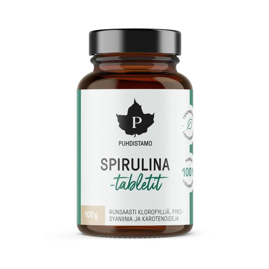 Puhdistamo Spirulinatabletit