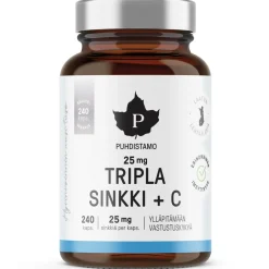 Puhdistamo Tripla Sinkki 25 mg
