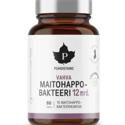 Puhdistamo Vahva Maitohappobakteeri 12 MRD