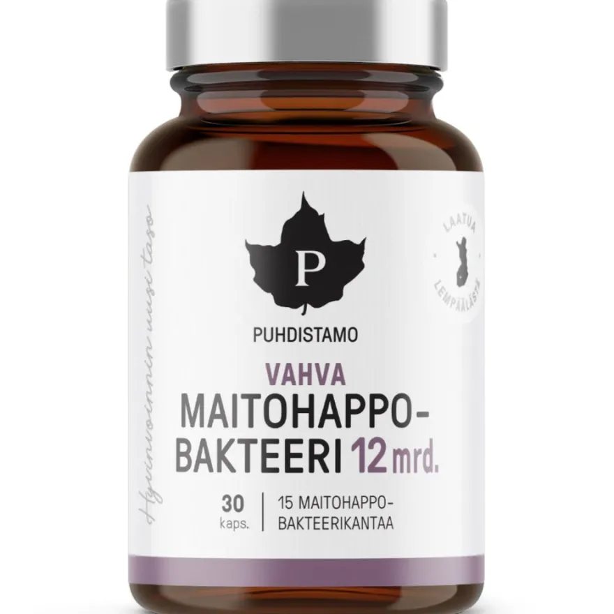Puhdistamo Vahva Maitohappobakteeri 12 MRD