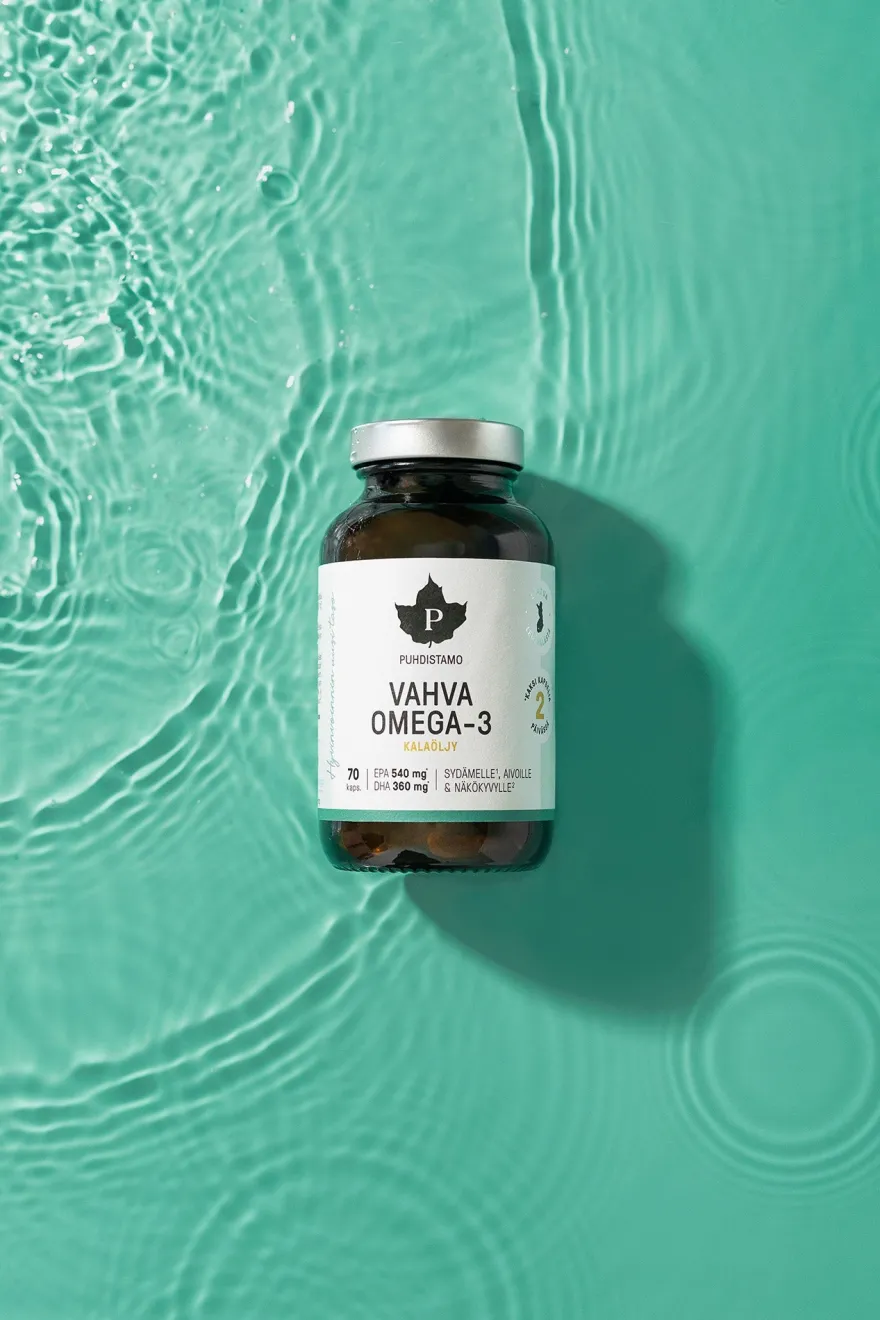 Puhdistamo Vahva Omega-3